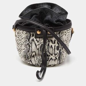 Marc Jacobs Tri Color Snakes Print Leather